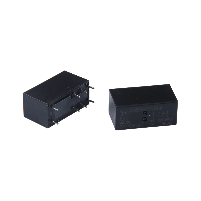 Relé CY115F2, relé de PCB DPDT, JQX-115F,8A 0,4W 8PIN Relé,PCB 2C Relé de potencia 115F