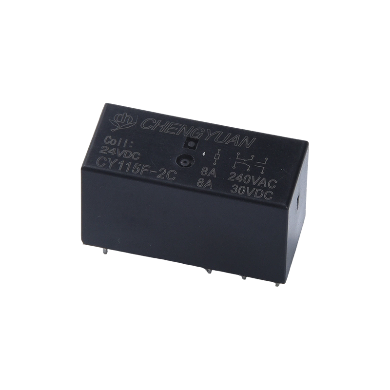 Relé CY115F2, relé de PCB DPDT, JQX-115F,8A 0,4W 8PIN Relé,PCB 2C Relé de potencia 115F