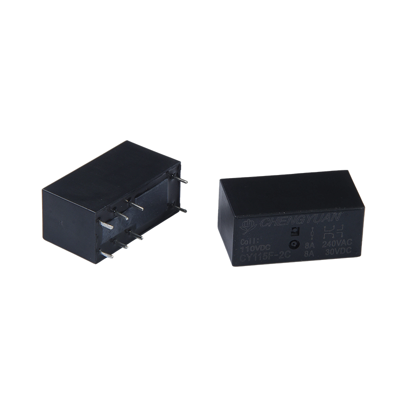 Relé CY115F2, relé de PCB DPDT, JQX-115F,8A 0,4W 8PIN Relé,PCB 2C Relé de potencia 115F