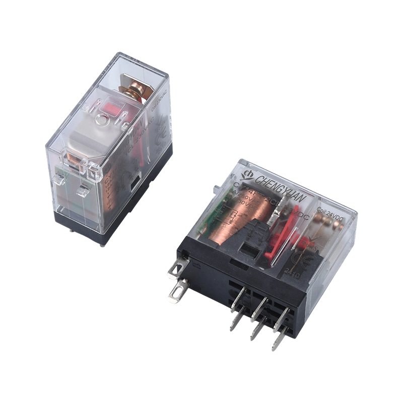 Relé CY14FT-2CL،relé DPDT, relé de pie ancho 14F, relé de potencia 5PIN 8A.