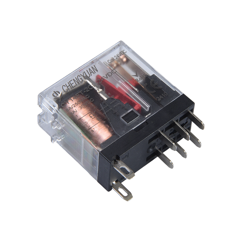 Relé CY14FT-2CL،relé DPDT, relé de pie ancho 14F, relé de potencia 5PIN 8A.