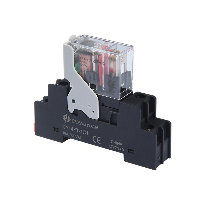 Relé CY14FT-1CL،relé SPSP, relé de pie ancho 14F, relé de potencia 5PIN 12A.