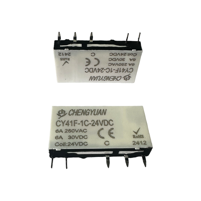 Relé CY41F،relé de potencia delgado،relé 41F،relé de señal, PCB de 5 PIN, relé pequeño de 6 A.