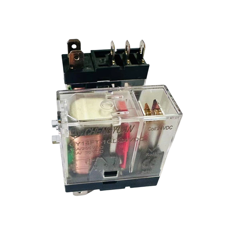 Relé CY14FT-2CL،relé DPDT, relé de pie ancho 14F, relé de potencia 5PIN 8A.