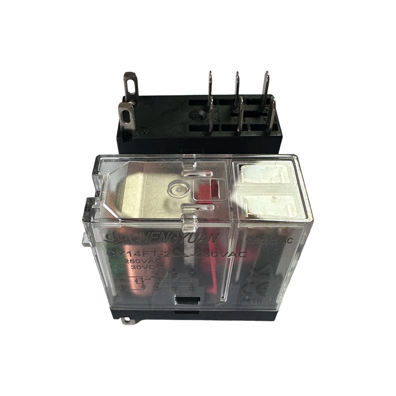 Relé CY14FT-2CL،relé DPDT, relé de pie ancho 14F, relé de potencia 5PIN 8A.