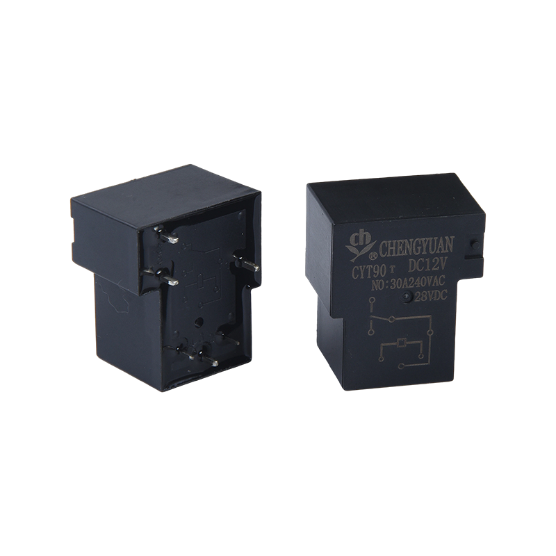 Relé CYT90, Relé T90, Relé SPDT de alta corriente, Relé de alta potencia de 30 A/40 A.
