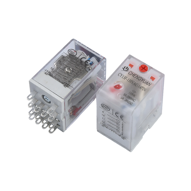 Relé CY13F،relé de potencia 4PDT،JQX-13F, relé de potencia industrial, 4PDT/4Z, MY4 LY4.14PIN