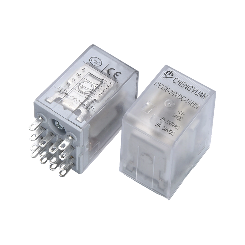 Relé CY13F،relé de potencia 4PDT،JQX-13F, relé de potencia industrial, 4PDT/4Z, MY4 LY4.14PIN